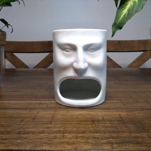 3D Face Mug w/Cookie Holder